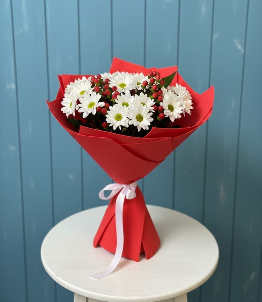 Букет цветов из: Хризантемы в Цильне