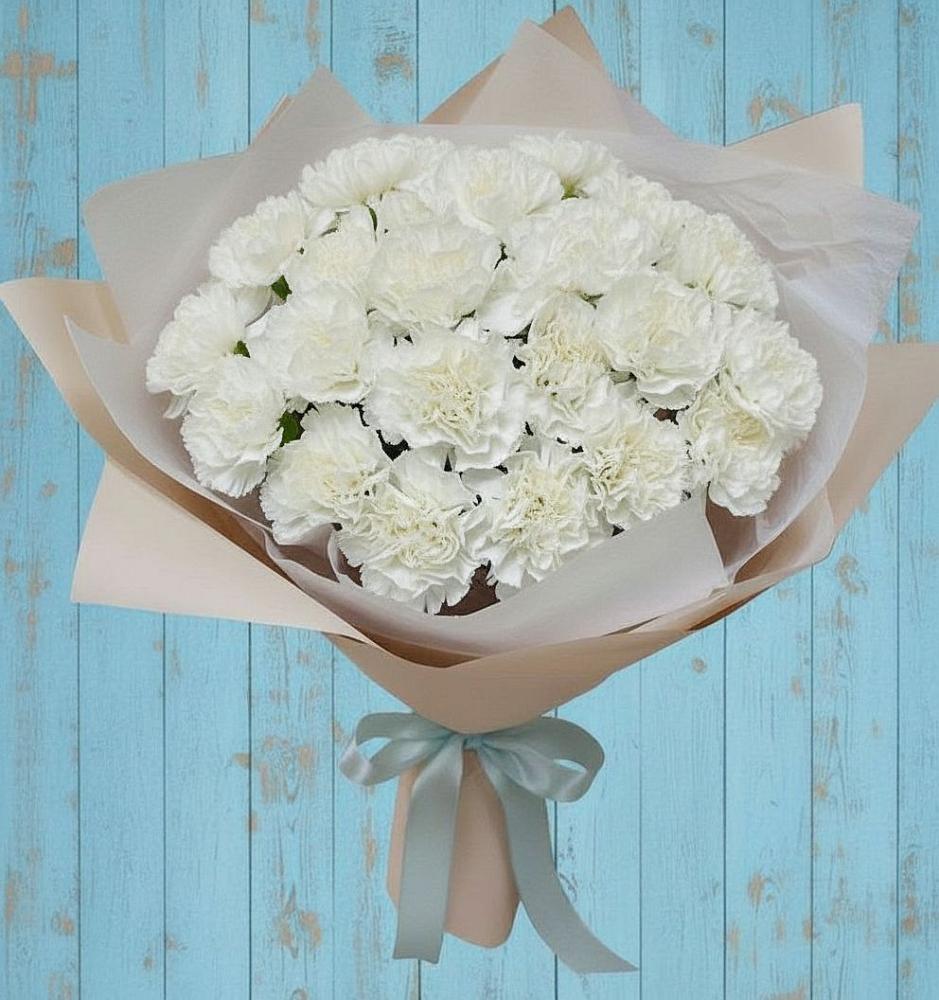 Букет цветов из: Гвоздики в Цильне