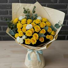 Букет цветов из:  Розы в Цильне