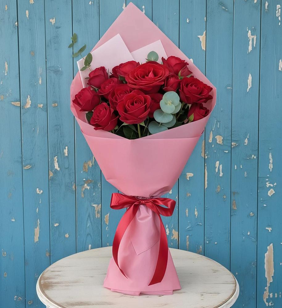 Букет цветов из: Розы в Цильне