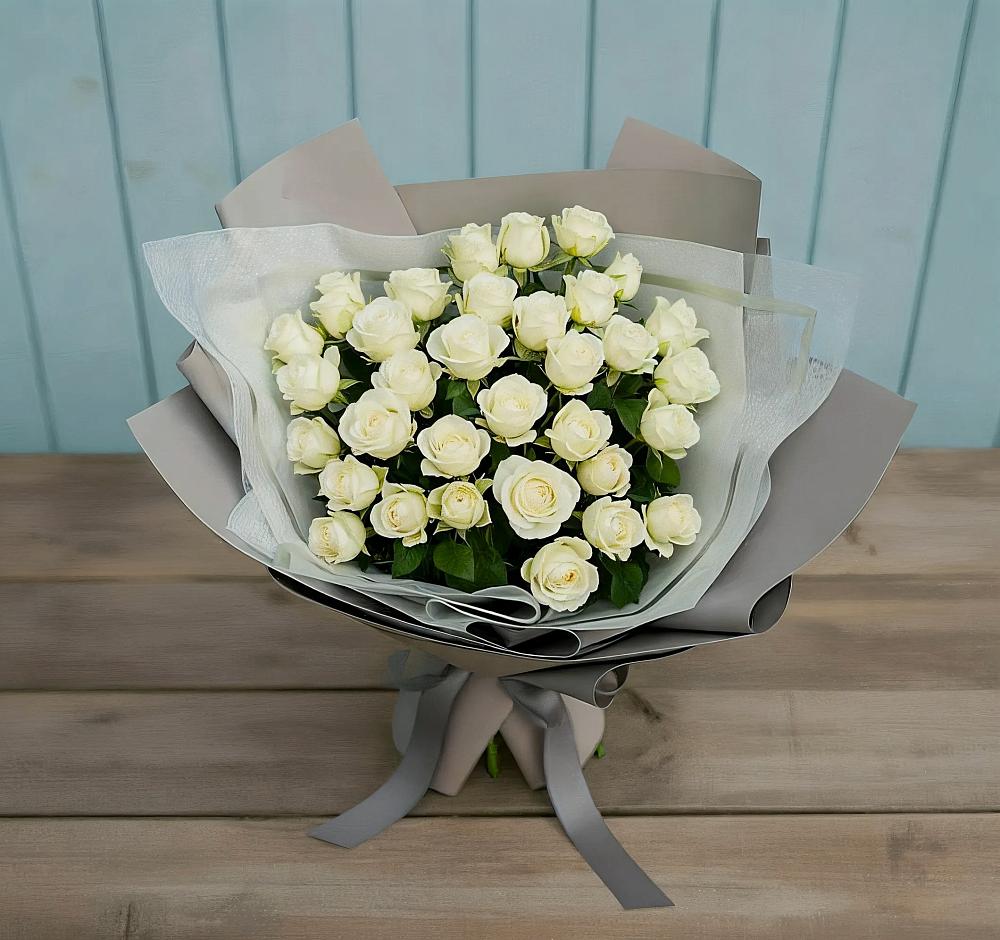 Букет Белоснежная нежность в Цильне
