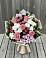 Букет цветов из: Альстромерии, Гвоздики, Розы и Хризантемы в Цильне