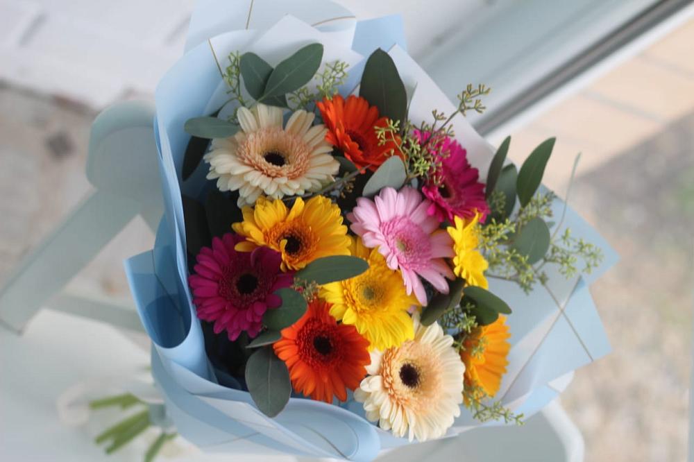 Букет цветов из: Герберы в Цильне