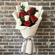 Букет цветов из:  Розы в Цильне