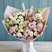 Букет цветов из: Альстромерии и Розы в Цильне