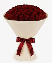 Букет 101 Бордовая роза Блэк Бакарра в Цильне