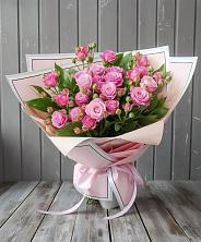 Букет Розовый кустик в Цильне