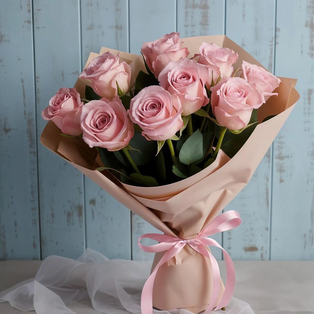 Букет цветов из: Розы в Цильне