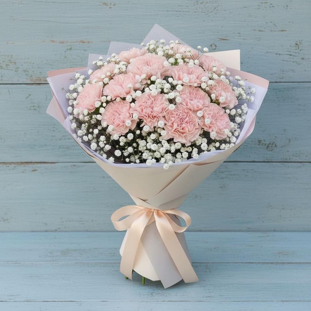 Букет цветов из: Гвоздики в Цильне