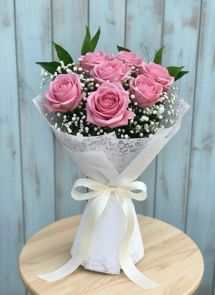 Букет цветов из: Розы в Цильне