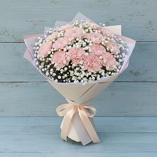 Букет цветов из:  Гвоздики в Цильне