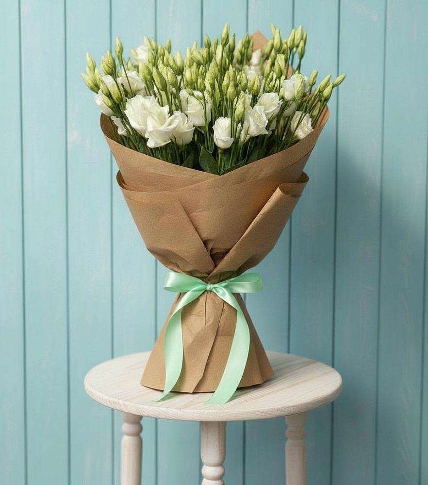 Букет цветов из: Лизиантусы в Цильне