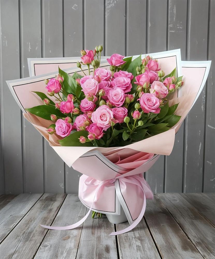 Букет Розовый кустик в Цильне