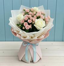 Букет цветов из:  Розы #REPLACE_PRED# Цильне