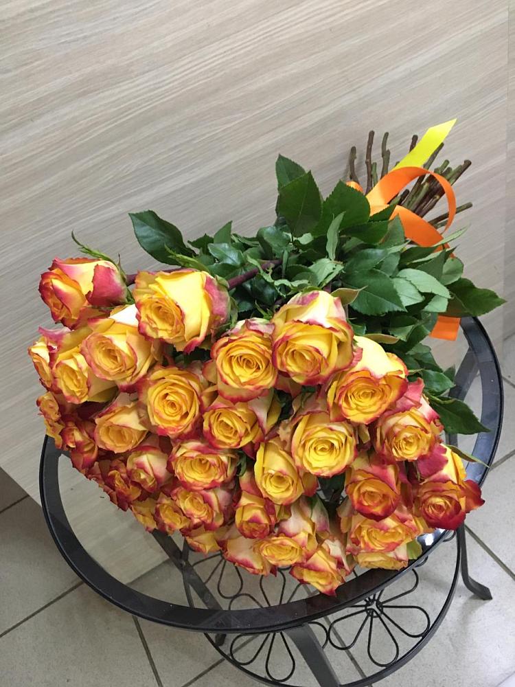 Букет Желтые розы в Цильне