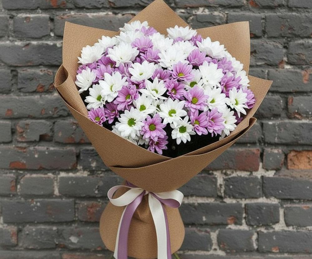 Букет цветов из: Хризантемы в Цильне