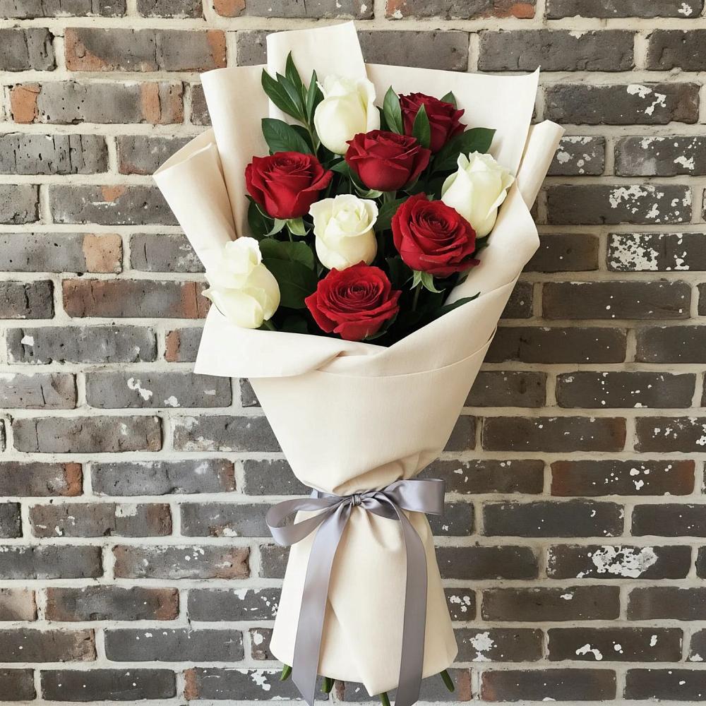 Букет цветов из: Розы в Цильне