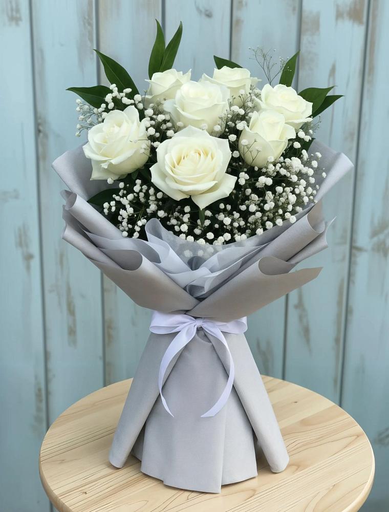 Букет цветов из: Розы в Цильне