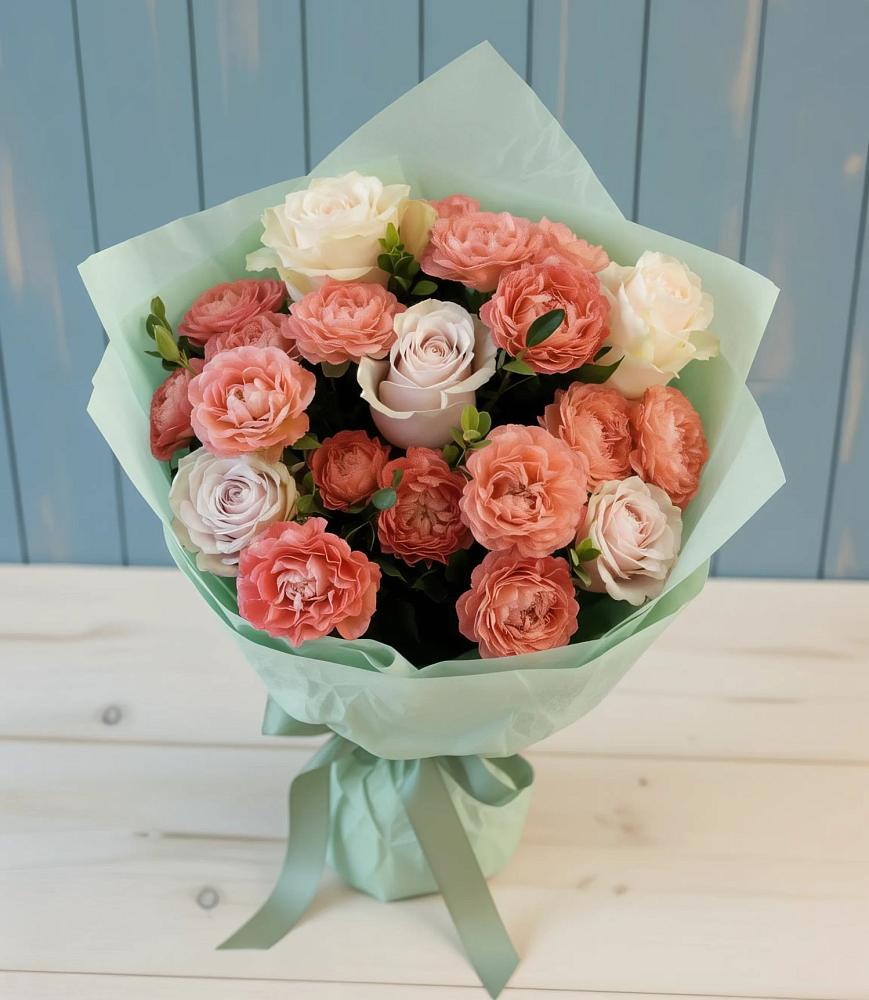 Букет цветов из: Розы в Цильне