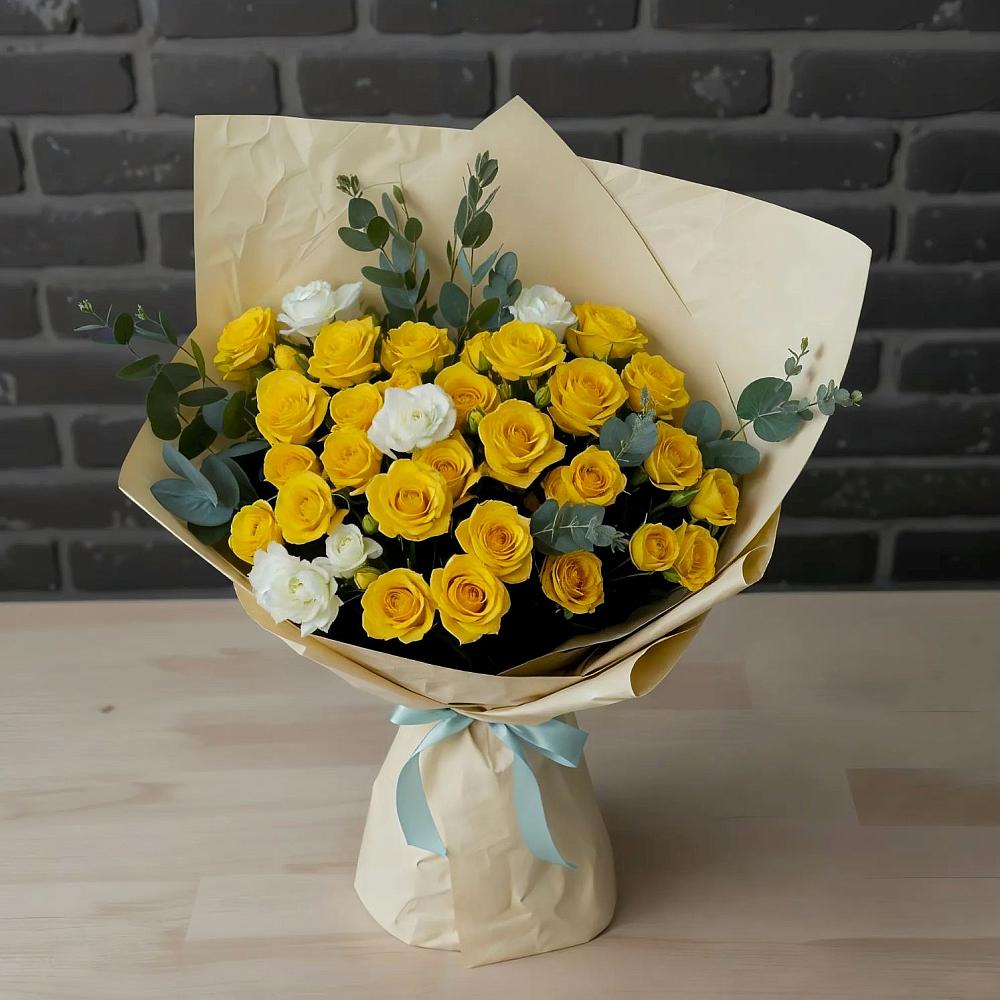 Букет цветов из: Розы в Цильне