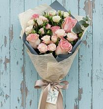 Букет цветов из:  Розы #REPLACE_PRED# Цильне