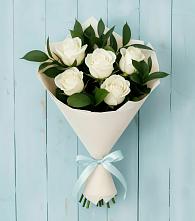 Букет цветов из:  Розы в Цильне