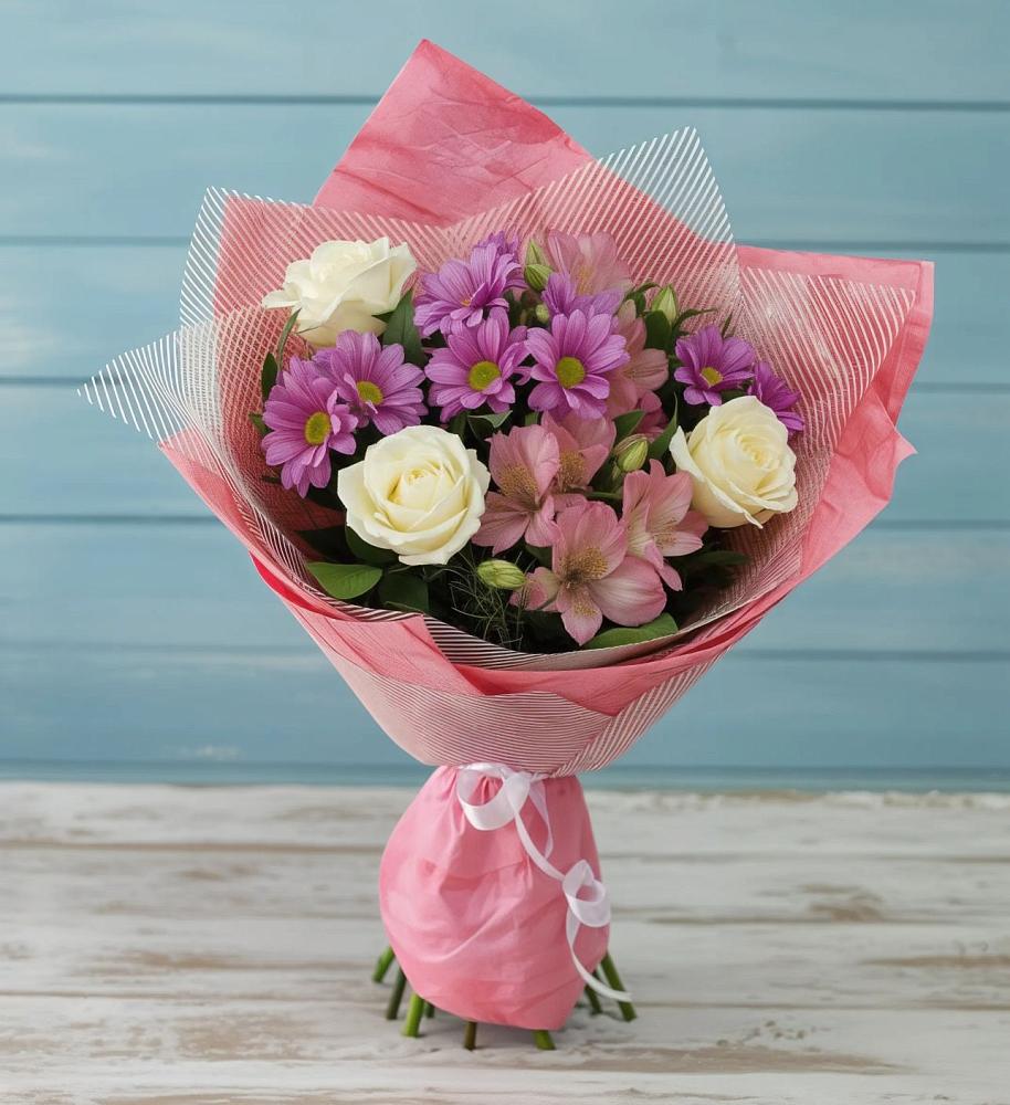 Букет цветов из: Герберы в Цильне