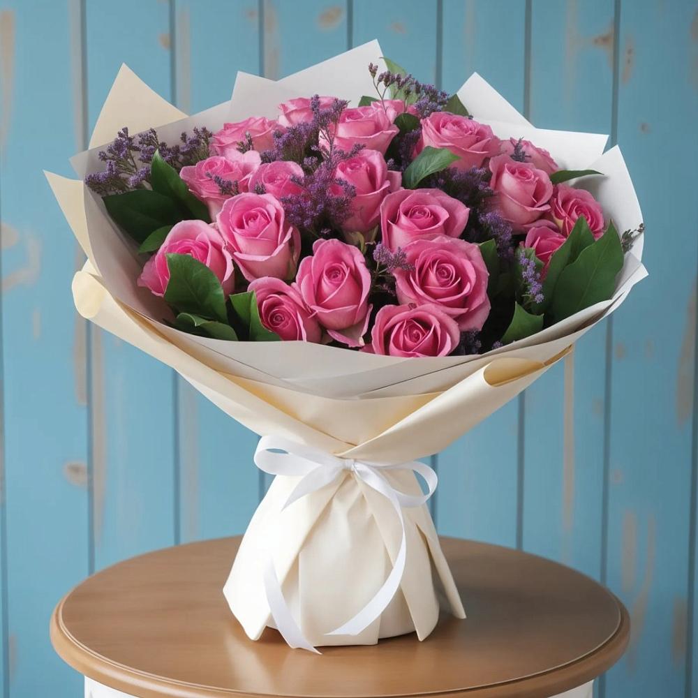 Букет цветов из: Розы в Цильне