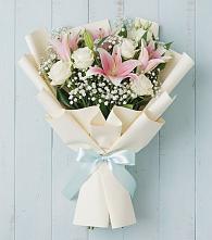 Букет цветов из:  Лилии в Цильне